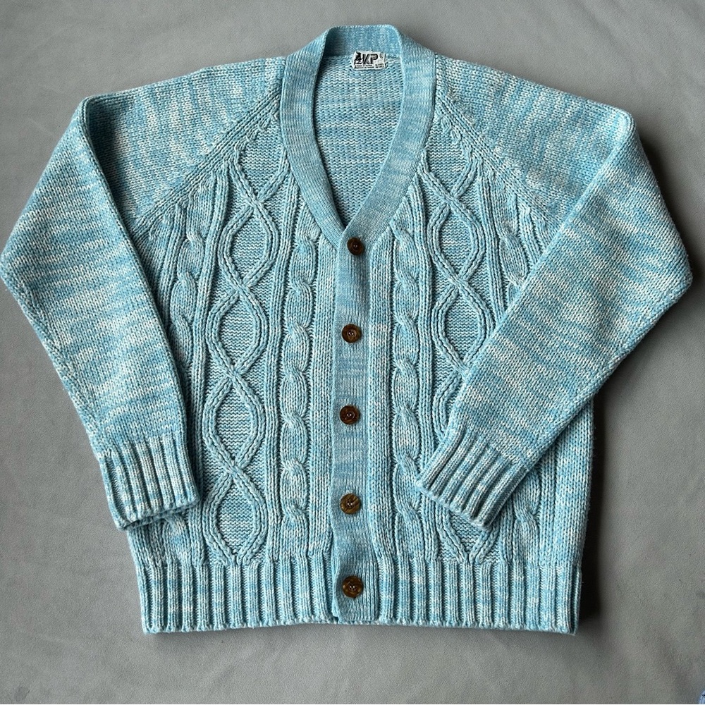 KP ~ Vintage Cardigan Sweater ~ Size L